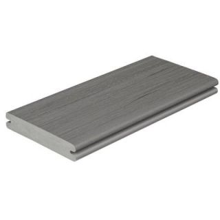 Fiberon Paramount 1 in. x 5 4/9 in. x 12 ft. Flagstone Grooved Edge Capped Cellular PVC Decking Board (10 Pack) CPBRDG FLAGSTONE 12 10PK