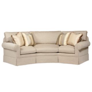 Classic Comfort Curved Back Conversation Sofa