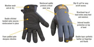 Gravel Gear Slip Fit Work Gloves — Medium  Mechanical   Shop Gloves