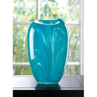 Glass Hourglass Vase by BIDKhome