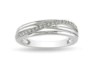 0.06ct Diamond TW Fashion Ring Silver
