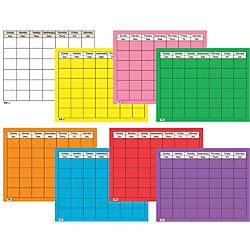 Creative Teaching Press Large Horizontal Calendar Chart Variety 28 12 x 22 14  Pack Of 10