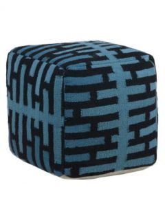 Textured Pouf by Chandra Rugs
