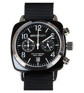 BRISTON   Clubmaster chronograph watch 13140.sa.b.1.nb