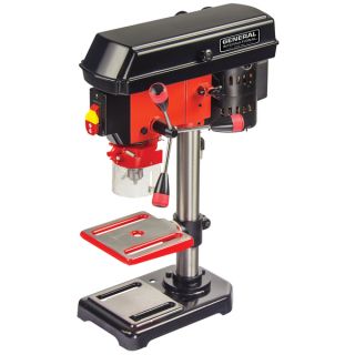 General International 16 Speed Drill Press with Patented Cross pattern