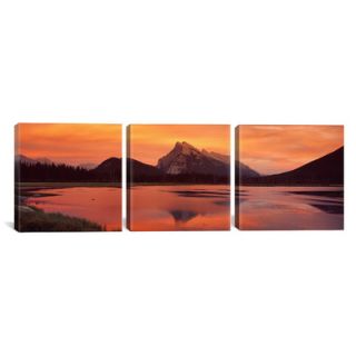 iCanvas Photography Mt Rundle and Vermillion Lakes, Banff National