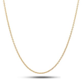 Pori Italian 14k Goldplated Sterling Silver Cable Chain Necklace