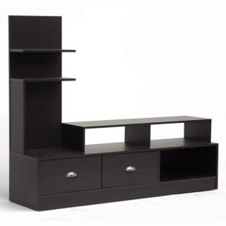 Baxton Studio Armstrong TV Stand in Espresso   FTV 906