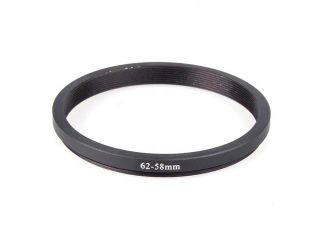 62 58mm 62mm 58mm 62 to 58 Metal Step Down Lens Filter Ring Stepping Adapter