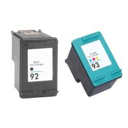 Hewlett Packard 92/93 1 Black Ink and 1 Colored Ink Cartridge