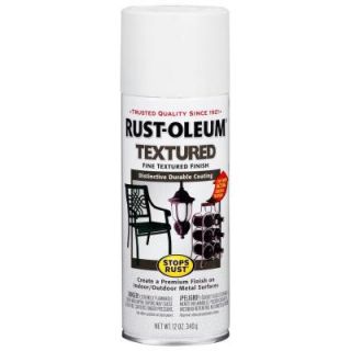 Rust Oleum Stops Rust 12 oz. Textured White Protective Enamel Spray Paint (Case of 6) 7225830