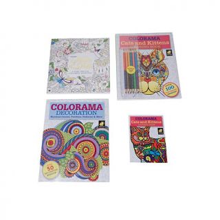 Colorama Coloring Books Featuring Cats and Kittens   8000529