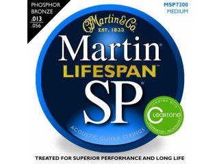 Martin Lifespan SP Phosphor Bronze Medium Set, 13 56