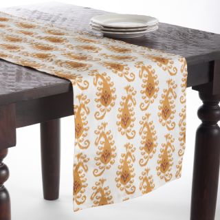 Mustard Color Print Table Runner   Shopping   The Best