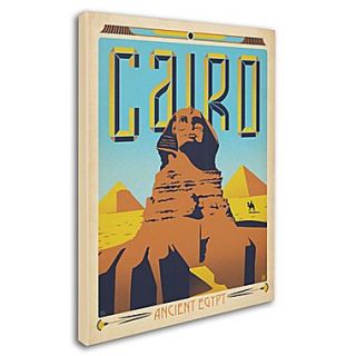 Trademark Anderson Cairo, Egypt Gallery Wrapped Canvas Art, 24 x 32