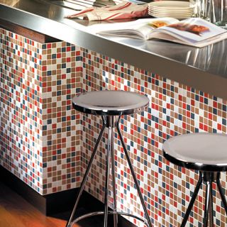 Smart Tiles Mosaik 1 x 1 Self Adhesive High Gloss Mosaic Tile in