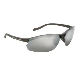 Native Eyewear Dash XP Sunglasses   Charcoal Frame with Silver Reflex Lens 411034