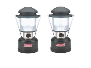 (2) COLEMAN Twin LED Lanterns Camping Night Lights