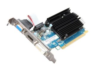 SAPPHIRE Radeon HD 6450 1GB 64 bit DDR3 PCI Express 2.1 x16 HDCP Ready  Video Card ( 100322L)