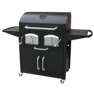 Smoky Mountain Bravo Premium Charcoal Grill in Black 591300