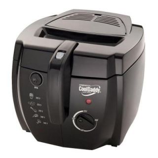 Presto CoolDaddy Cool Touch 8 Cup Deep Fryer in Black 05442