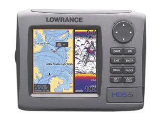 Lowrance 5.0" Fishfinder / GPS Chartplotter with 83/200 kHz Transducer
