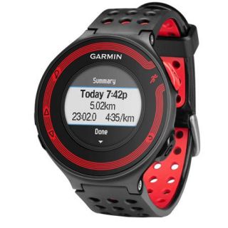 Garmin Forerunner 220 1" GPS Running Watch and Premium Heart Rate Monitor, Black/Red
