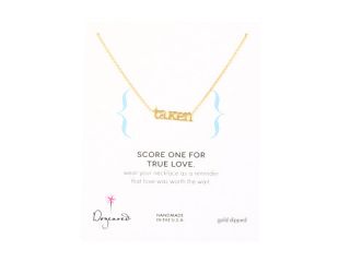 Dogeared Words To Live By Taken Necklace 18