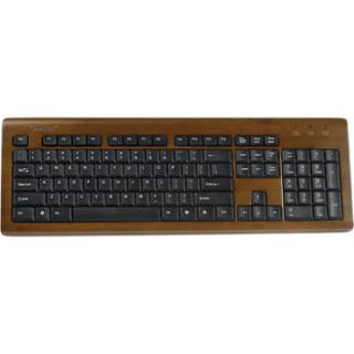 Impecca  Bamboo Designer Keyboard (Walnut) KBB103
