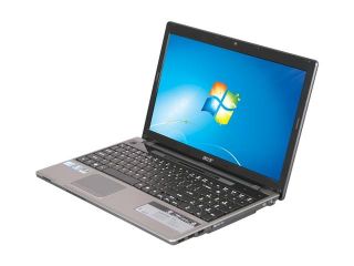 Acer Laptop Aspire AS5745G 7671 Intel Core i3 370M (2.40 GHz) 4 GB Memory 500 GB HDD NVIDIA GeForce GT 420M 15.6" Windows 7 Home Premium 64 bit