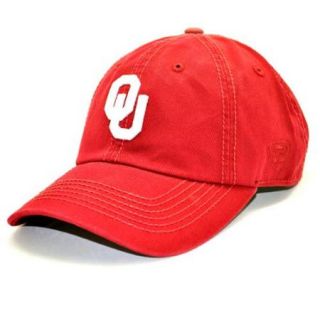 Oklahoma Sooners Official NCAA Adult One Size Adjustable Cotton Crew Hat Cap by Top Of The World