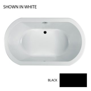 Jacuzzi Duetta Acrylic Oval Drop in Bathtub with Center Drain (Common: 42 in x 60 in; Actual: 26 in x 42 in x 60 in)