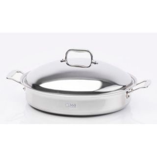 360 Cookware 4.5 qt. Saute Pan with Lid