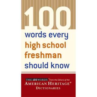 100 Words Every High School Freshman Should Know