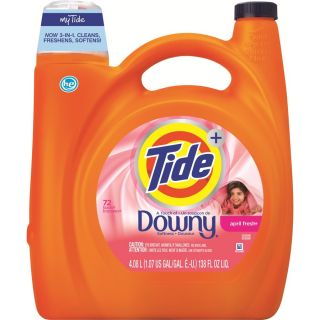 Tide 138 fl oz April Fresh HE Laundry Detergent
