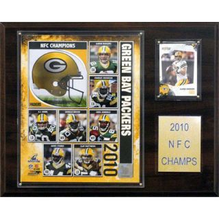 C & I Collectibles NFL Green Bay Packers 2010 NFC Champions Plaque