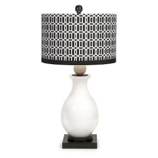 Aurora Table Lamp   White/Black