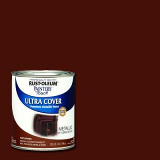 Rust Oleum Painter's Touch 32 oz. Ultra Cover Metallic Oil Rubbed Bronze General Purpose Paint (Case of 2) 254101
