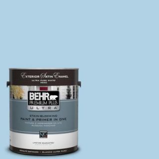 BEHR Premium Plus Ultra 1 gal. #560C 3 Holiday Road Satin Enamel Exterior Paint 985001