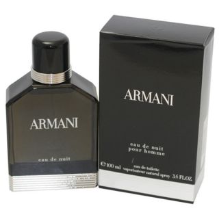 Giorgio Armani Eau de Nuit Mens 3.4 ounce Eau de Toilette Spray