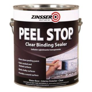 Zinsser 1 gal. Peel Stop Water Base Clear Interior/Exterior Binding Primer and Sealer (Case of 4) 60001