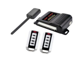 CrimeStopper SP 202: 1 Way Vehicle Security Alarm System with Keyless Entry