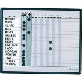 Quartet In/Out Personnel Board, 24 x 18