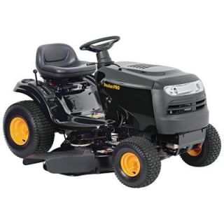 Poulan PRO 42 in. 17 1/2 HP Briggs & Stratton 6 Speed Gear Front Engine Riding Mower   California Compliant 960460076