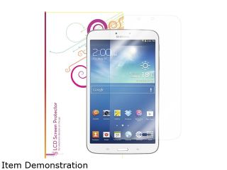 roocase Clear Ultra HD Plus Screen Protector for Samsung Galaxy Tab 3 8.0 /RC GALX8 TAB3 UHDP