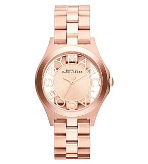 MARC JACOBS   MBM3293 Henry rose gold toned stainless steel watch