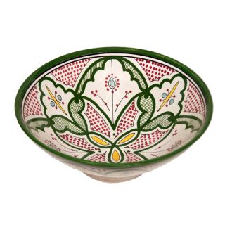 Moroccan Verde Ceramic Bowl (Morocco)   15822026   Shopping