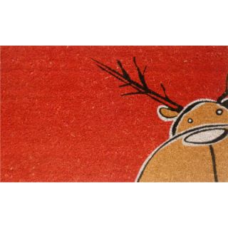 Home & More Christmas Moose Doormat