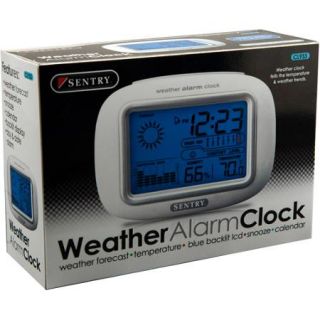 Sentry Big Screen Weather Alarm Clock