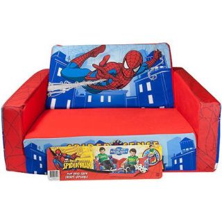 Marshmallow Fun Furniture Flip Open Sofa, Spider Man